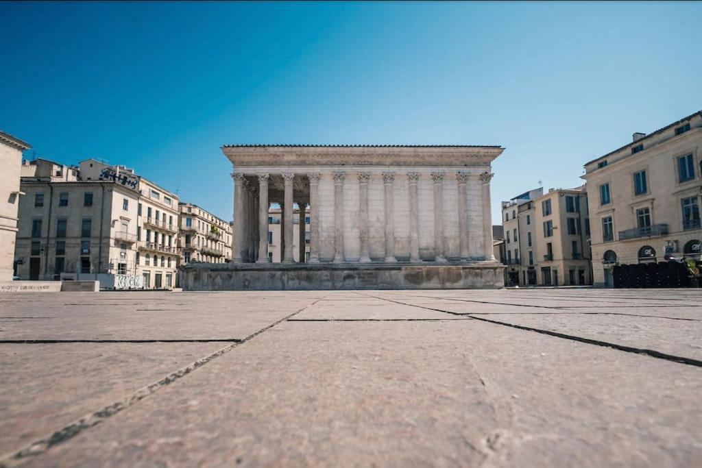 Le Petit Nid - Coeur De Ville - Clim Nimes Bagian luar foto
